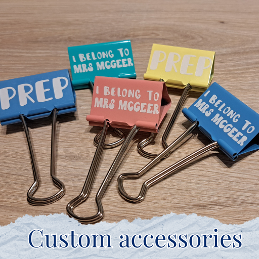Custom accessories