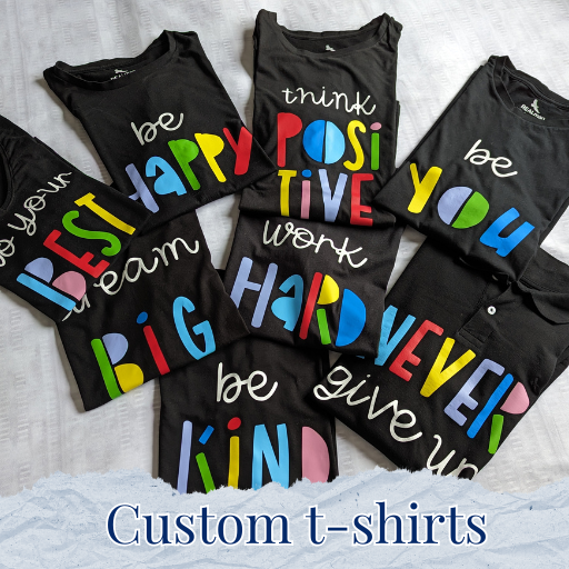 Custom t-shirts